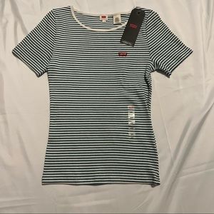 Levi’s Striped Fitted Tshirt
